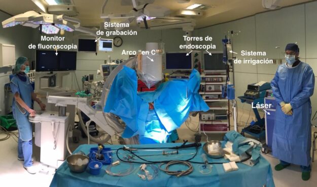 Ureterorrenoscopia flexible (RIRS)